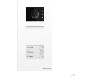 Busch-Jaeger Video Outdoor Station 3-button Welcome IP white (H81381P3-W-03)