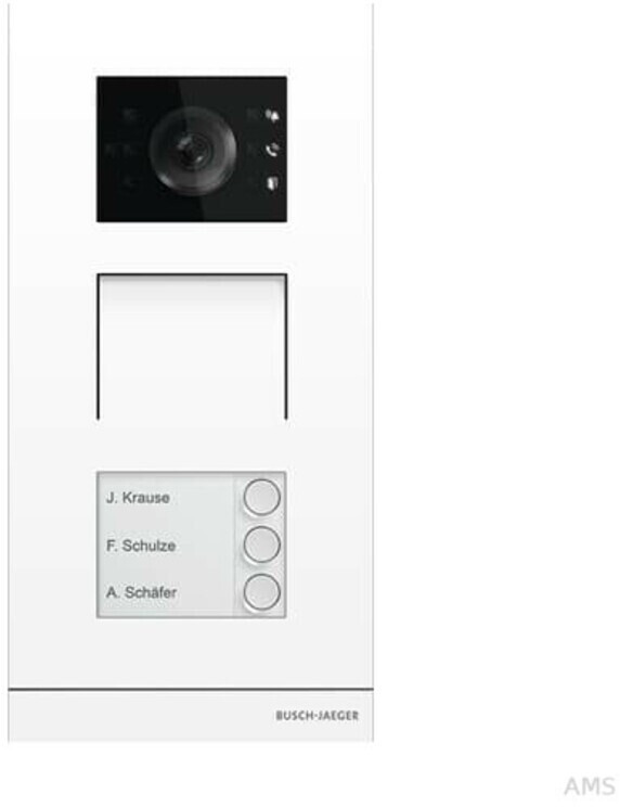 Busch-Jaeger Video Outdoor Station 3-button Welcome IP white (H81381P3-W-03)