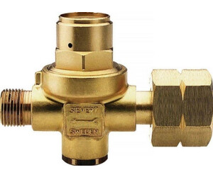 Sievert Propane Low Pressure Regulator without Pressure Gauge 2 bar 6 kg/h G 3/8" LH (309122)