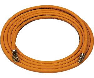 Sievert Propane Gas Hose 4x4mm G3/8" LH x G3/8" LH High Pressure 5m (770025)