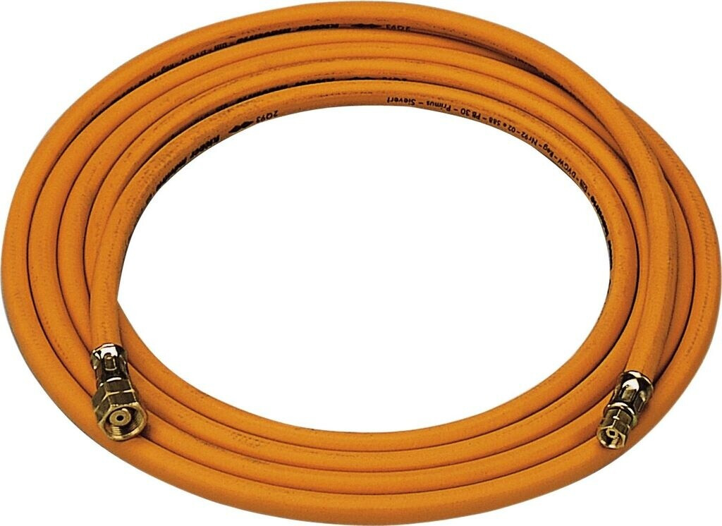 Sievert Propane gas hose 4x4mm M10x1 LH x G3/8inch LH high pressure 3m (770031)