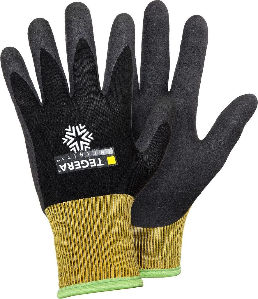 Tegera Infinity Work Gloves Nitrile Foam Yellow/Black (8810-8)