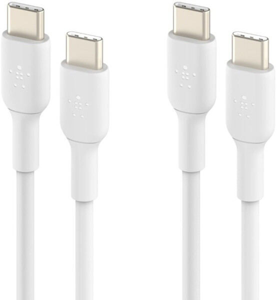 Belkin Boost Charge USB-C zu USB-C 2.0 Kabel 1m, weiß, 2er Pack (CAB003BT1MWH2PK), Bild 4