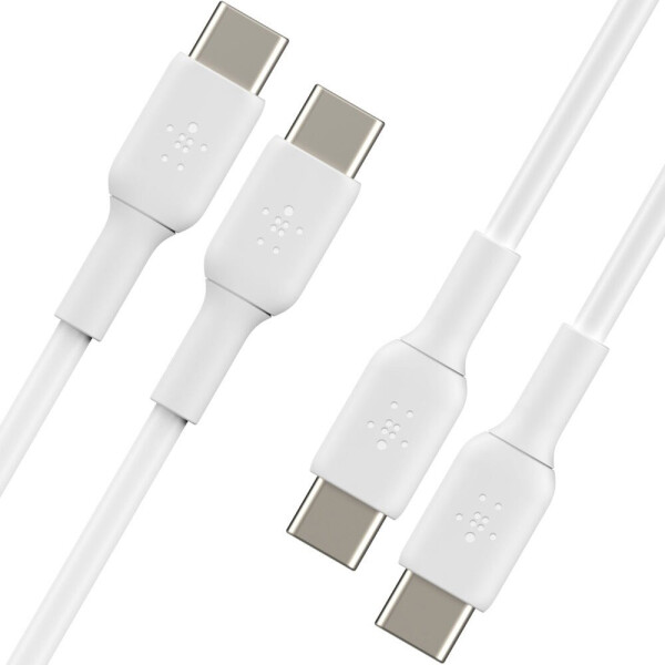 Belkin Boost Charge USB-C zu USB-C 2.0 Kabel 1m, weiß, 2er Pack (CAB003BT1MWH2PK), Bild 6