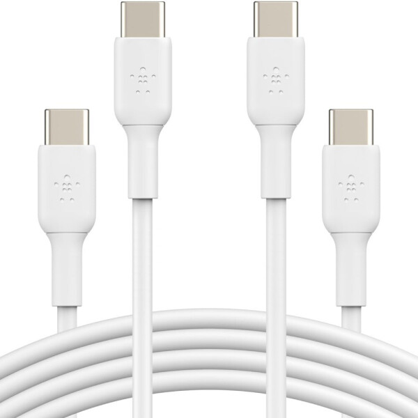 Belkin Boost Charge USB-C zu USB-C 2.0 Kabel 1m, weiß, 2er Pack (CAB003BT1MWH2PK), Bild 8