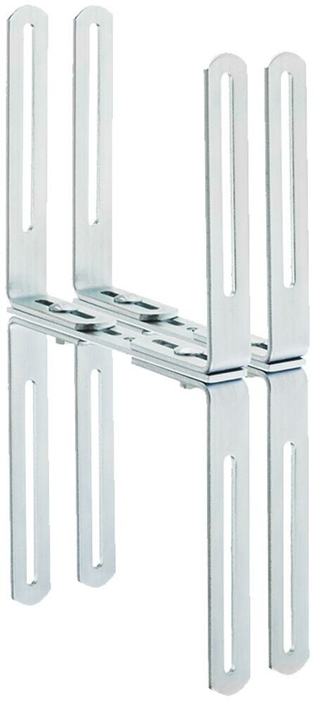 Alba-Krapf Alba-Krapf Soporte para Jardinera Forma-H para Muros galvanizado (12076) - view 8