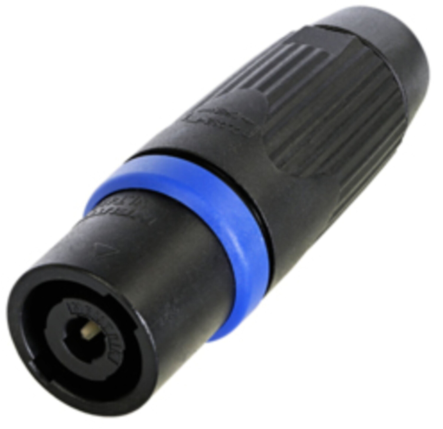 Neutrik speakON Connector 4-Pole Black/Blue (NLT4MXX-BAG)