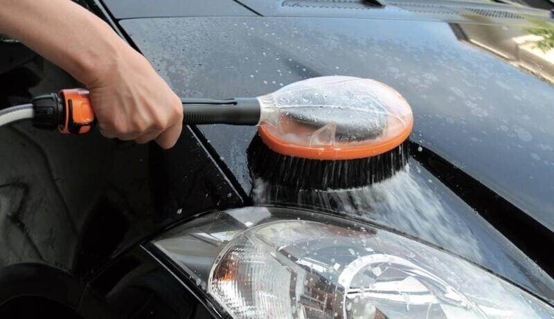 ewuaqua ewuaqua Rotating Gear Brush Washing Brush, Gardena compatible (72700/GF80005175) - detail view