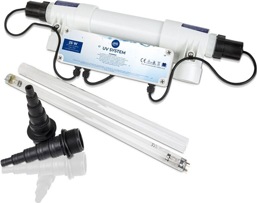 Gre Sistema de Desinfección UV para Piscinas hasta 25 m³ (UVC25)
