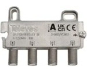 Televes 3-way Splitter VT38FZ 5-1218 MHz 8 dB (519603)