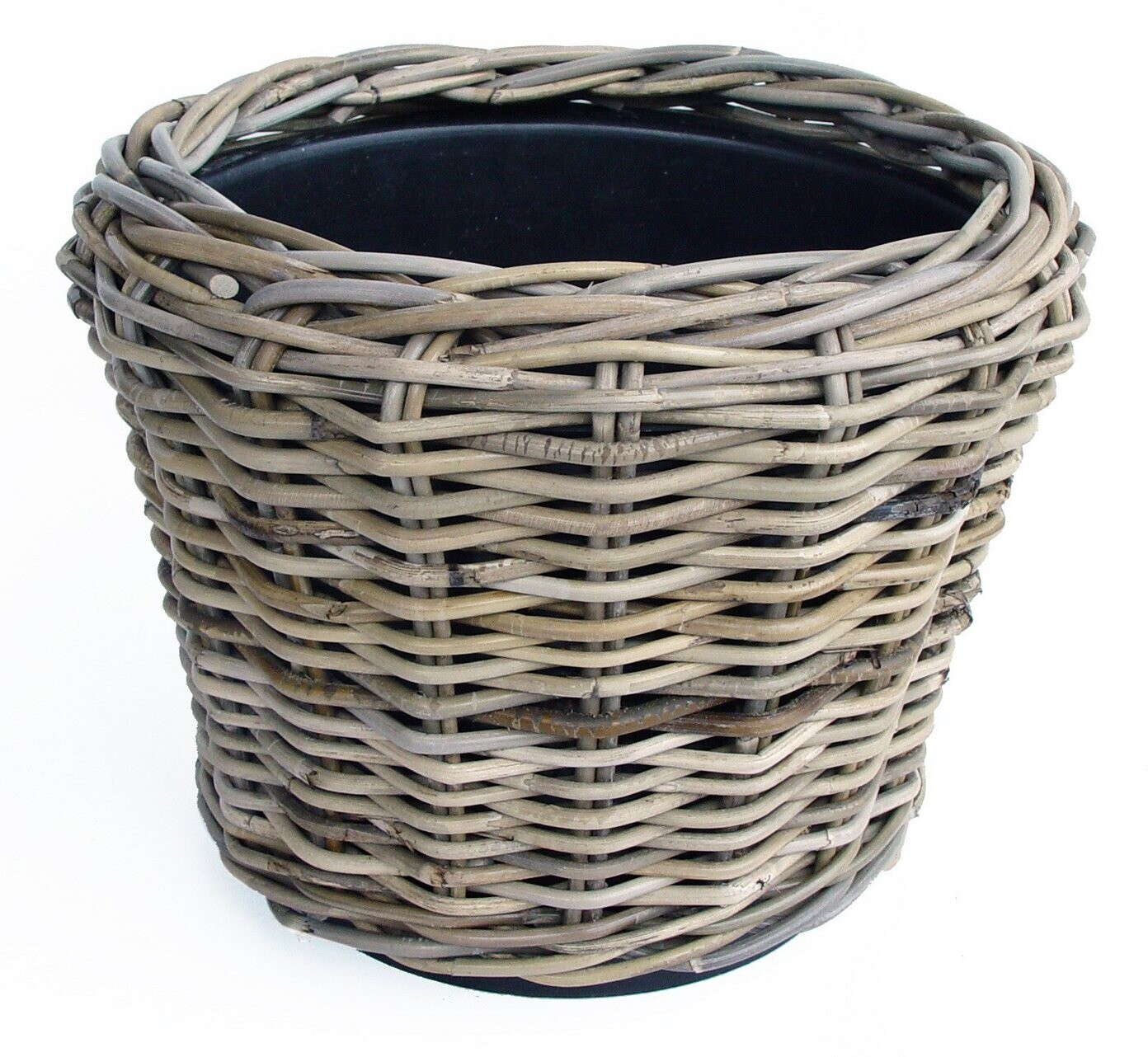 Van Van der Leeden DRYPOT Rattan Pflanzkübel Grau Ø 32 cm (901252) - Product image 1 of 10