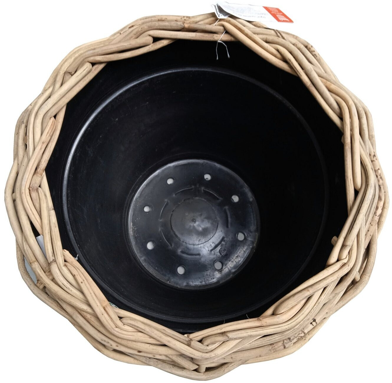 Van Van der Leeden DRYPOT Maceta de Ratán Gris Ø 32 cm (901252) - view 7