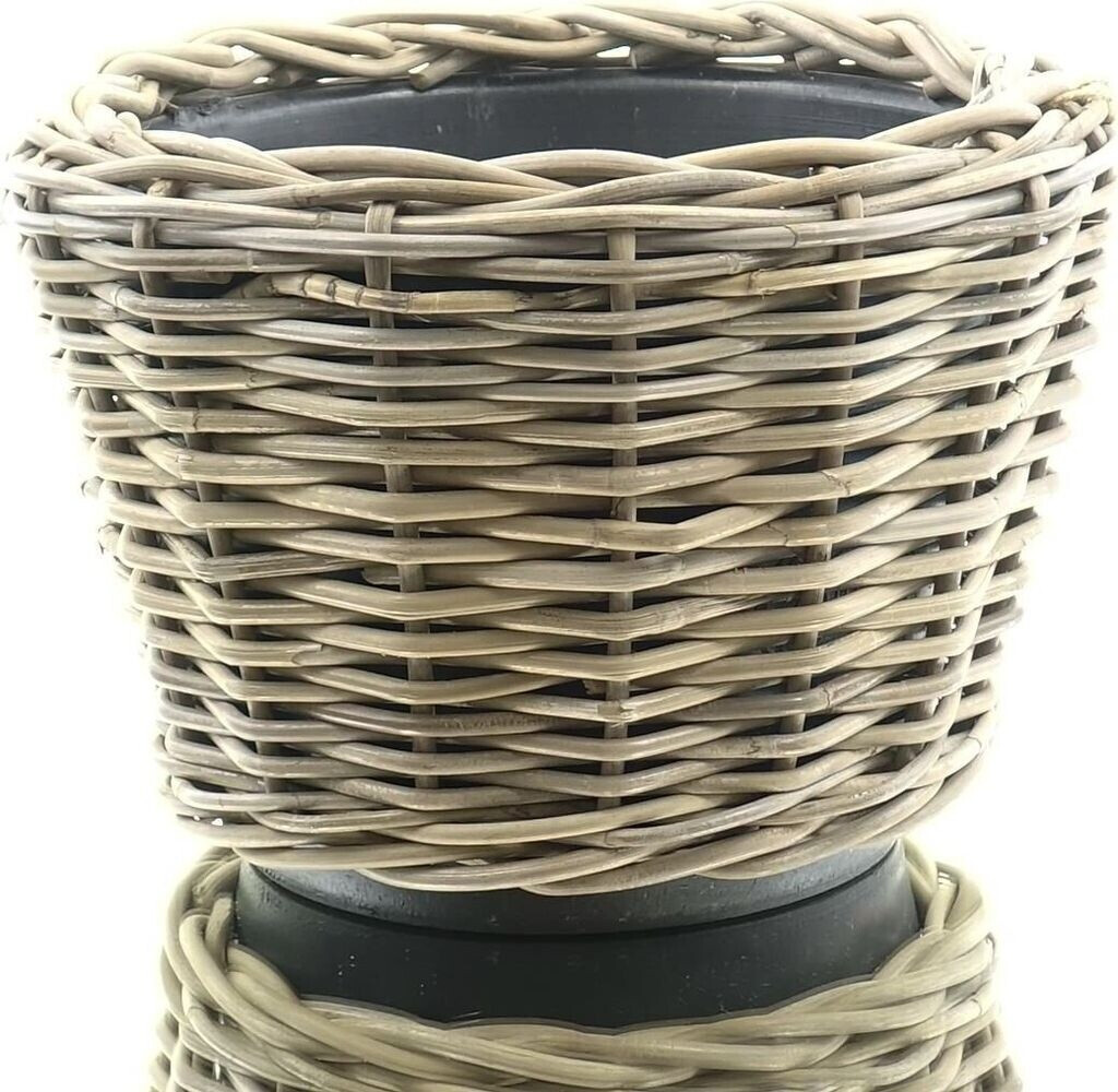 Van Van der Leeden DRYPOT Maceta de Ratán Gris Ø 32 cm (901252) - view 10