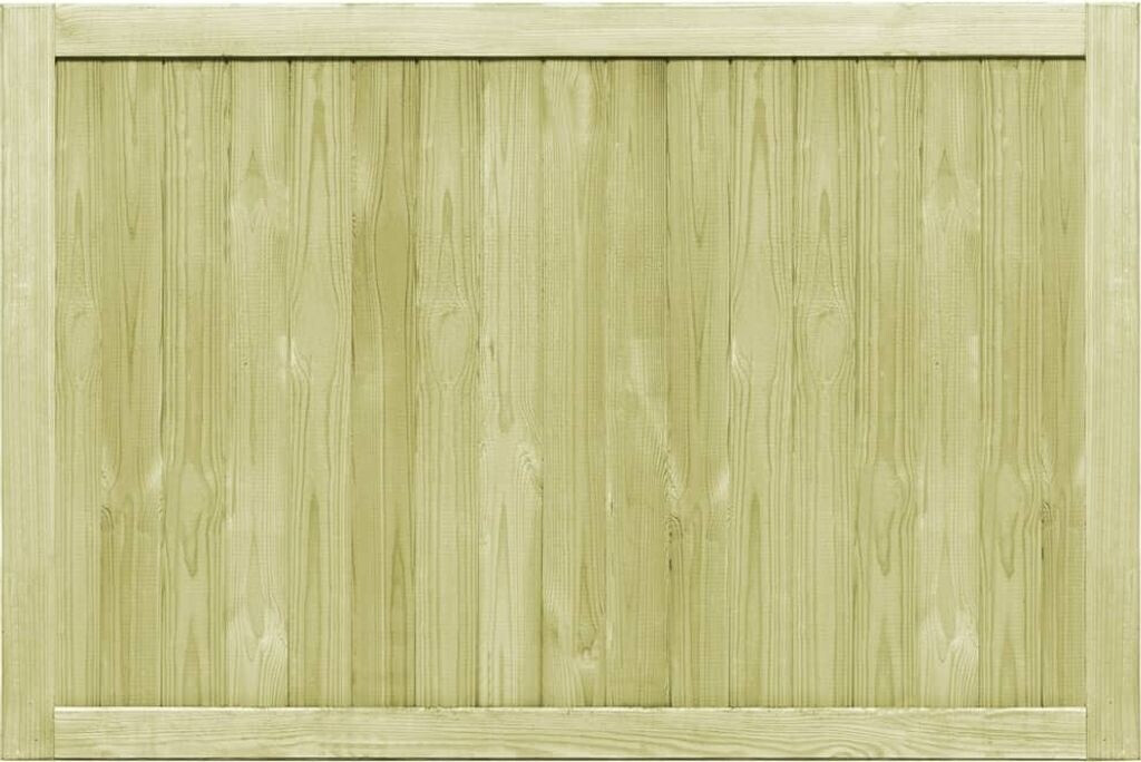 vidaXL vidaXL Garden gates made of impregnated pine wood 2 pcs - side view