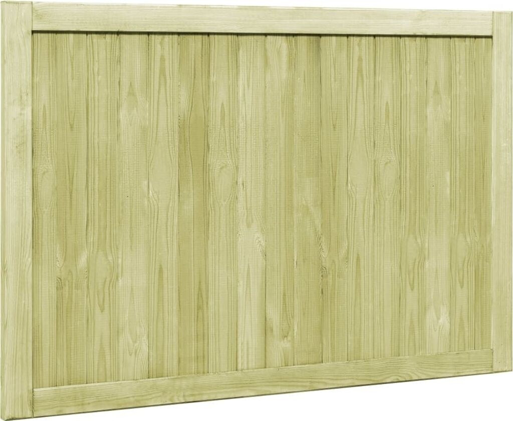 vidaXL vidaXL Garden gates made of impregnated pine wood 2 pcs - back view