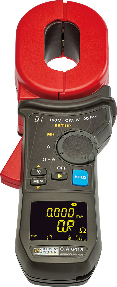 Chauvin Arnoux Pinza amperometrica C.A 6418 per test di messa a terra (P01122018)