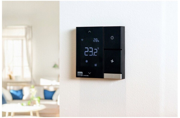 Shelly LinkedGo Smart HVAC Thermostat schwarz (Shelly_PbS_ST_ST802-B), Bild 4