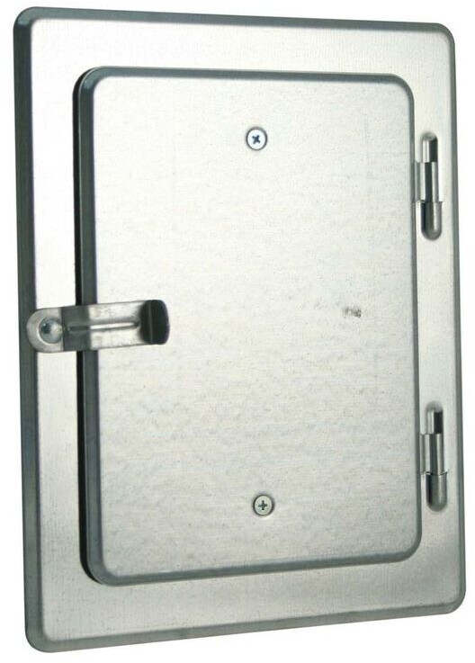 Marley Chimney door with lever lock galvanized (061979)