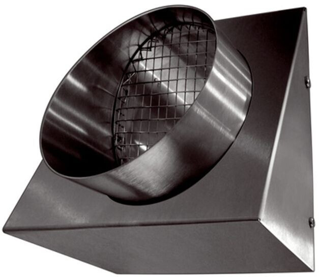 Maico Exhaust air wall sleeve KW-FL 16E DN 160 stainless steel (0152.0079)