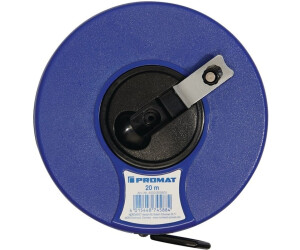 Promat Tape Measure Length 20 m Tape Width 13 mm ABS Nylon-Fiber (4000855805)