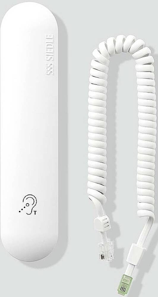 Siedle Hearing aid compatible handset HH 800-0 white (200087165-00)