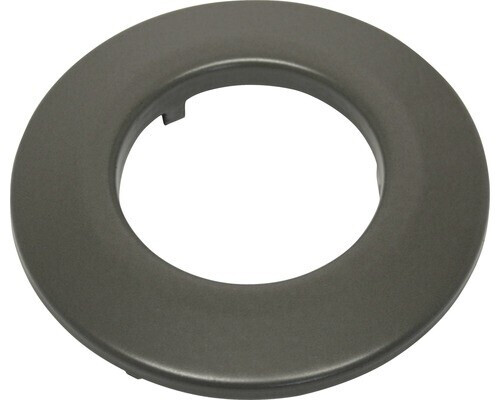 Muldenthaler Wall rosette for pellet stove Ø 80 mm grey enameled (9880801)