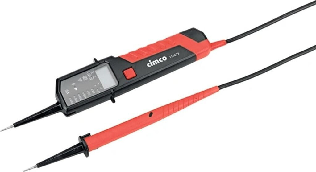 Cimco Tester di Tensione AC/DC 12-690V LED/LCD (111429)