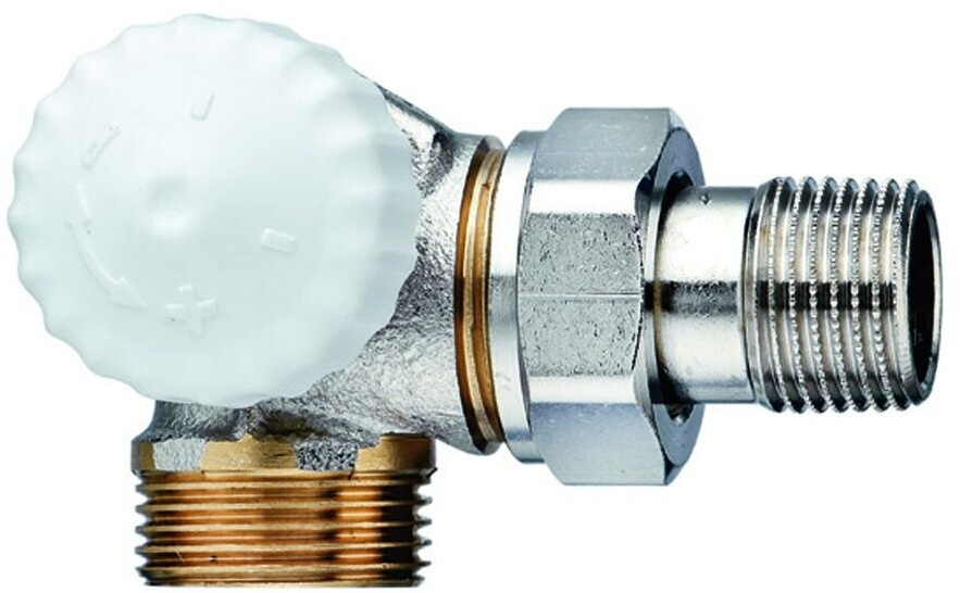 Heimeier Thermostat-Ventilunterteil V-exact II Winkeleck links Außengewinde G3/4 (3733-02.000)