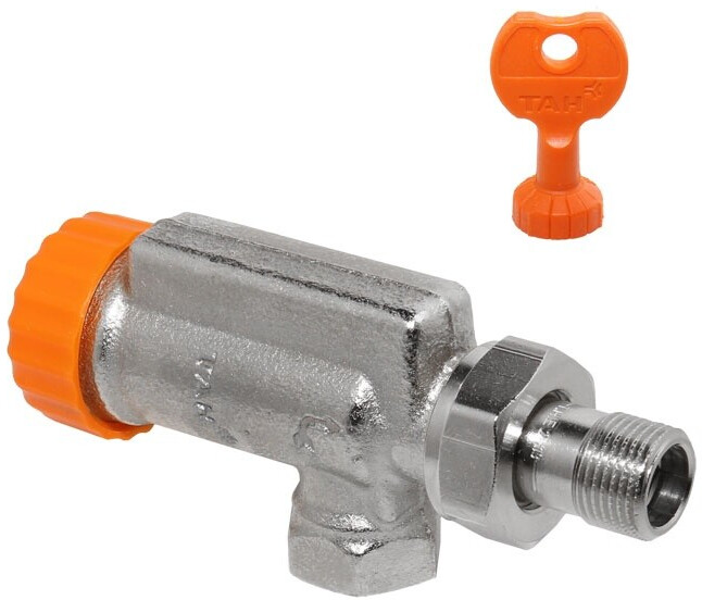 Heimeier Thermostat-Ventilunterteil A-exact Axial, DN 10, mit automatischer Durchflussregelung (3910-01.000)