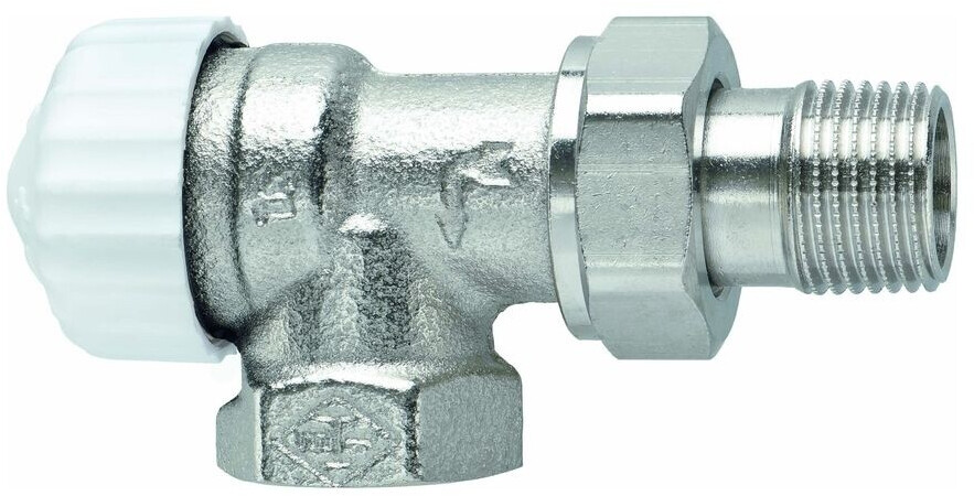 Heimeier Thermostat-Ventilunterteil V-exact II umgekehrte Flussrichtung, Axial, DN 15 (9103-02.000)