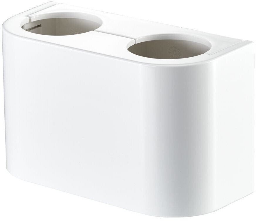 Oventrop Multiflex F Design-Abdeckung für ZB-Absperrverschraubung, Eck/Durchgang, weiß (1015896)