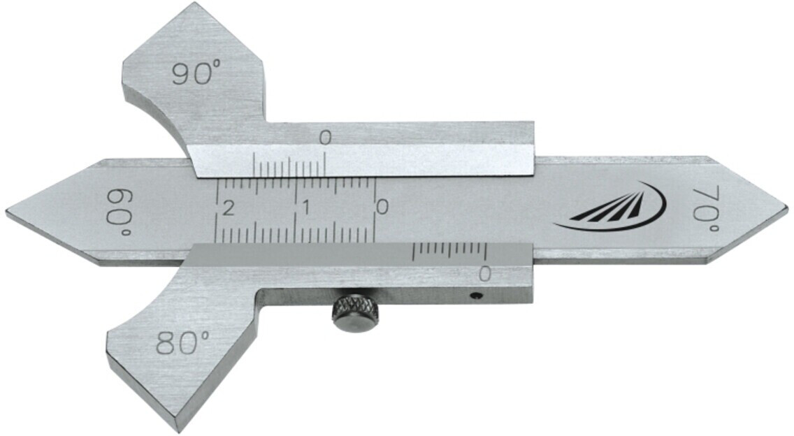 Helios-Preisser Welding Seam Gauge with Vernier Scale (0595101)