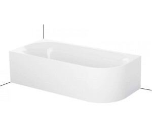 Bette BetteLux Oval IV Silhouette Bath Snow (3425-440CERVS)