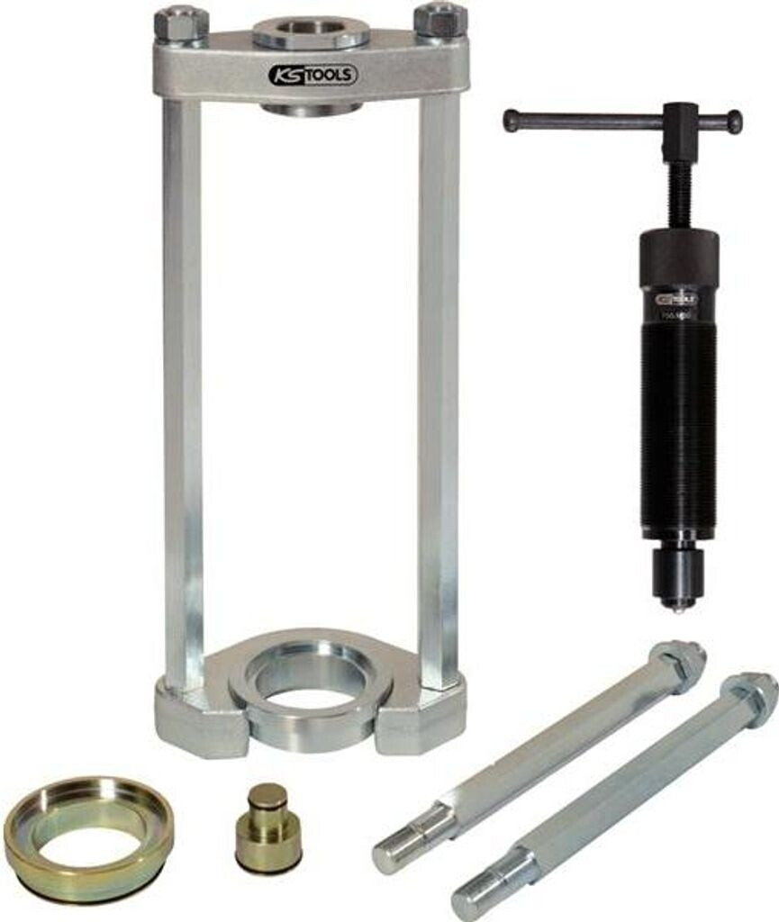 KS Tools Universal Press Frame with Hydraulic Screw, 6 Pieces (700.1750)