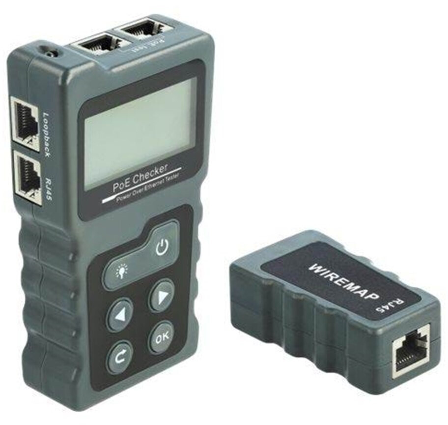 DeLock Tester di rete RJ45 / PoE / DC (63110)