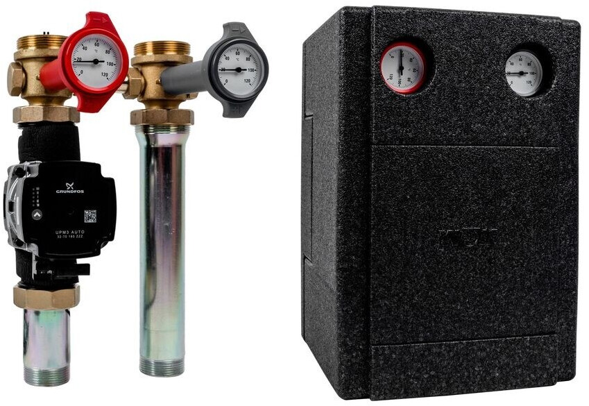 Wolf Verrohrungsgruppe Heizkreis DN 25-60 mit Hocheffizienzpumpe, selbstregelnd (2072135)