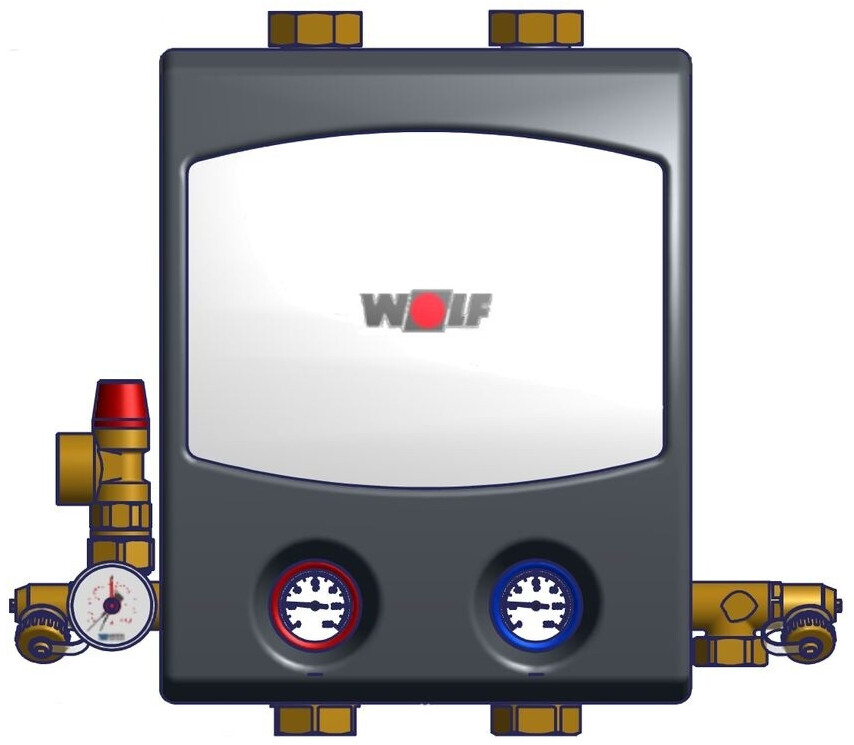 Wolf CGB Pumpengruppe Heizkreis mit HE-Pumpe für CGB(-2)-75/100 (2075108)