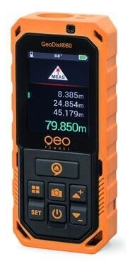 Geo Fennel GeoDist 80 Misuratore di Distanza Laser con Fotocamera Mirino e Bluetooth (300180)