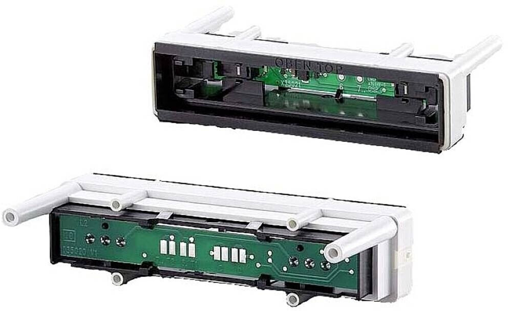 Siedle Steel housing button black with circuit board and frame (210009822-00)