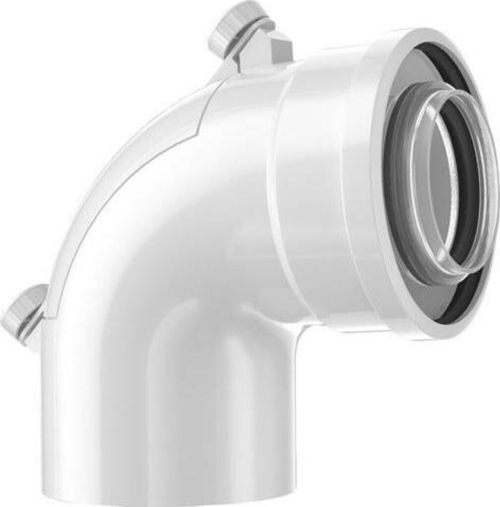 Bosch FC-CER60-87 Concentric Elbow with Test Opening 60/100 mm (7738112637)