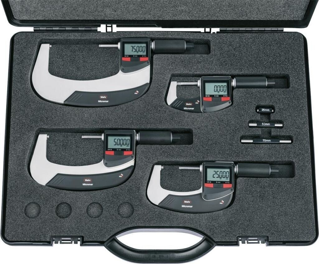 Mahr Micromar 40 EWRi Digital Micrometer Set 0-100 mm (4157115)