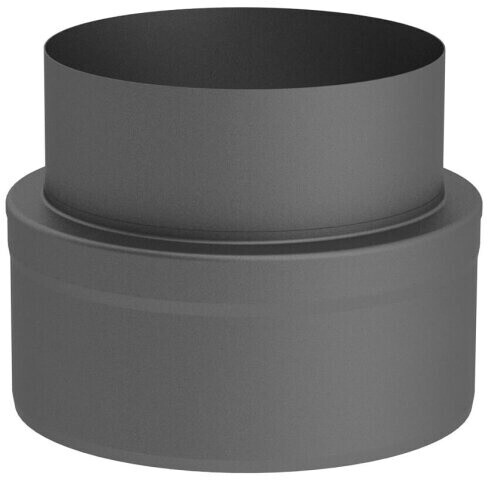 Jeremias Stove pipe adapter double-walled grey Ø 150 mm (25-ISO037150)