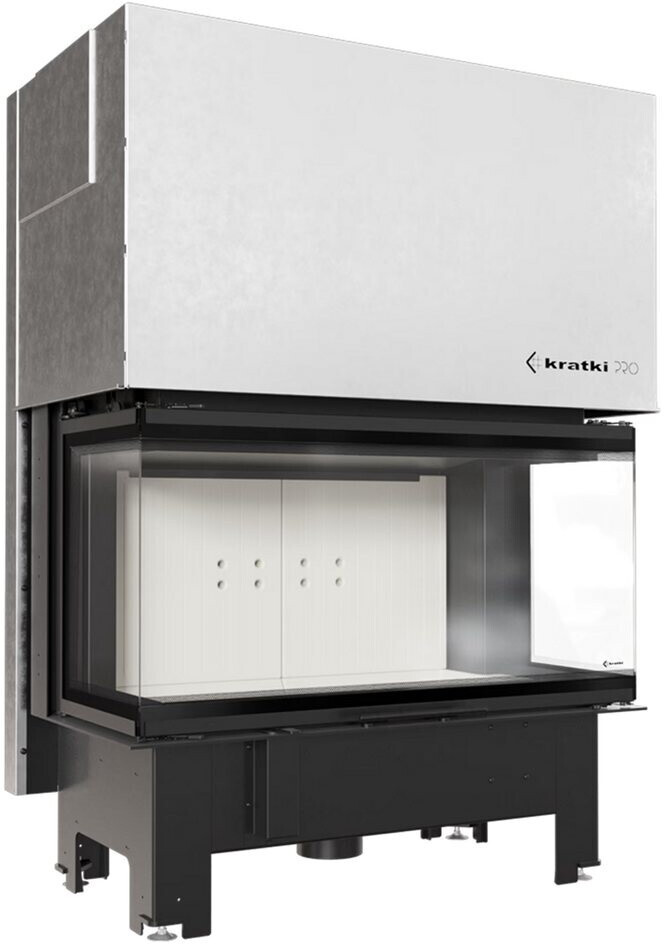 Kratki Kamineinsatz NBC 1000/400 15 kW mit Schiebetür (38917)