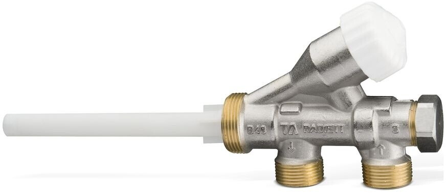 Heimeier Einrohrventil TA-Radiett-S M28x1,5 für seitlichen Einpunktanschluss (50680005)