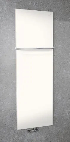 Zehnder Fina Lean Bar design bathroom radiator white RAL 9016 (ZFF01660B100000)
