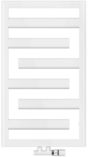Zehnder Tetris bathroom radiator for hot water operation white (ZTE00950B100000)
