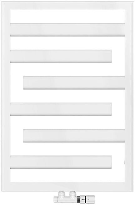 Zehnder Tetris bathroom radiator hot water operation white (ZTE00960B100000)