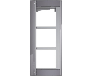 Bticino Cover Frame with Module Carrier 3 Modules for Door Station SFERA Aluminium Allstreet (350233)