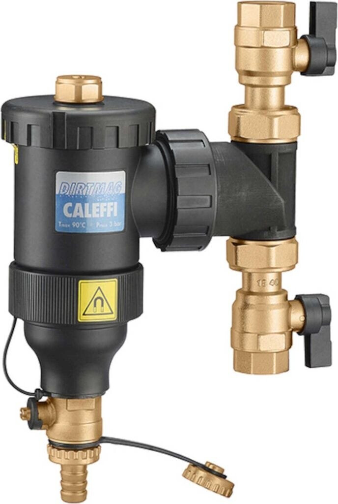 Caleffi DIRTMAG Schlammabscheider 1" mit Magnet und Technopolymer-Gehäuse (545346)