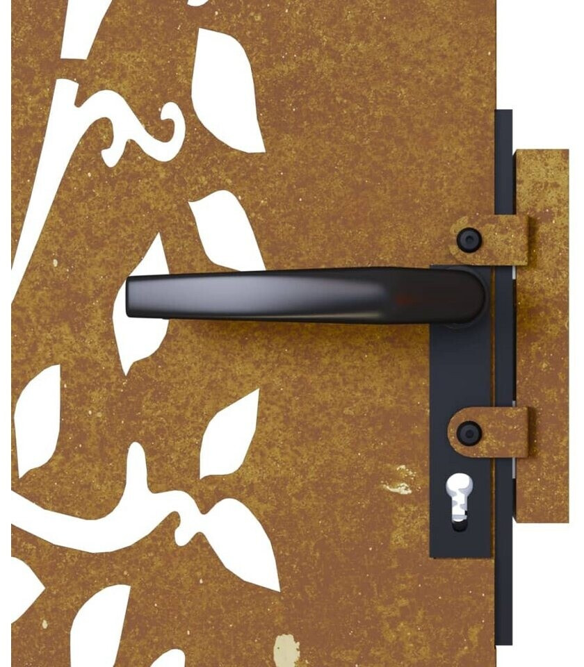 vidaXL vidaXL Garden Gate Corten Steel Tree Design (153208) - view 6